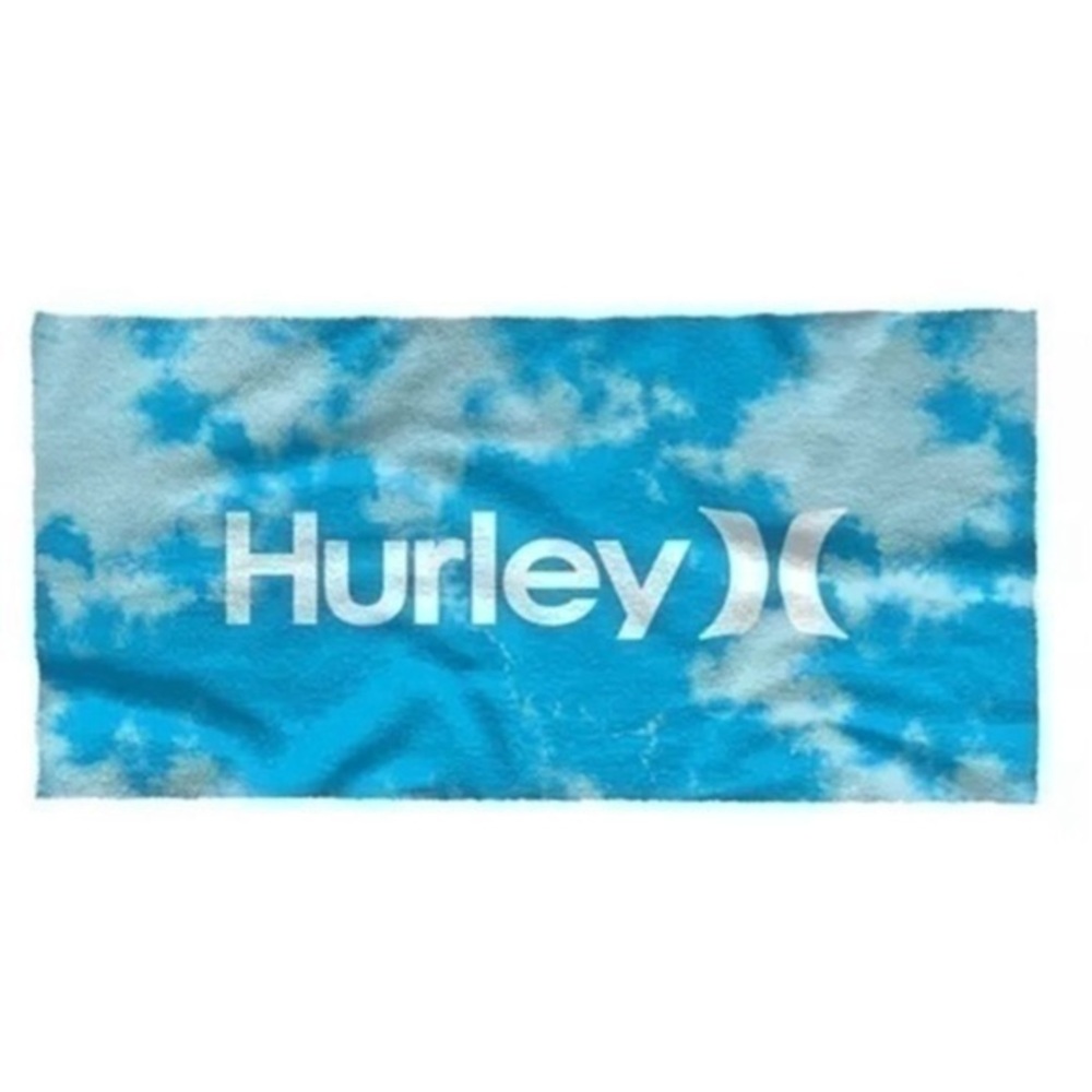 NWT. HURLEY OAO Lightning Beach Towel
